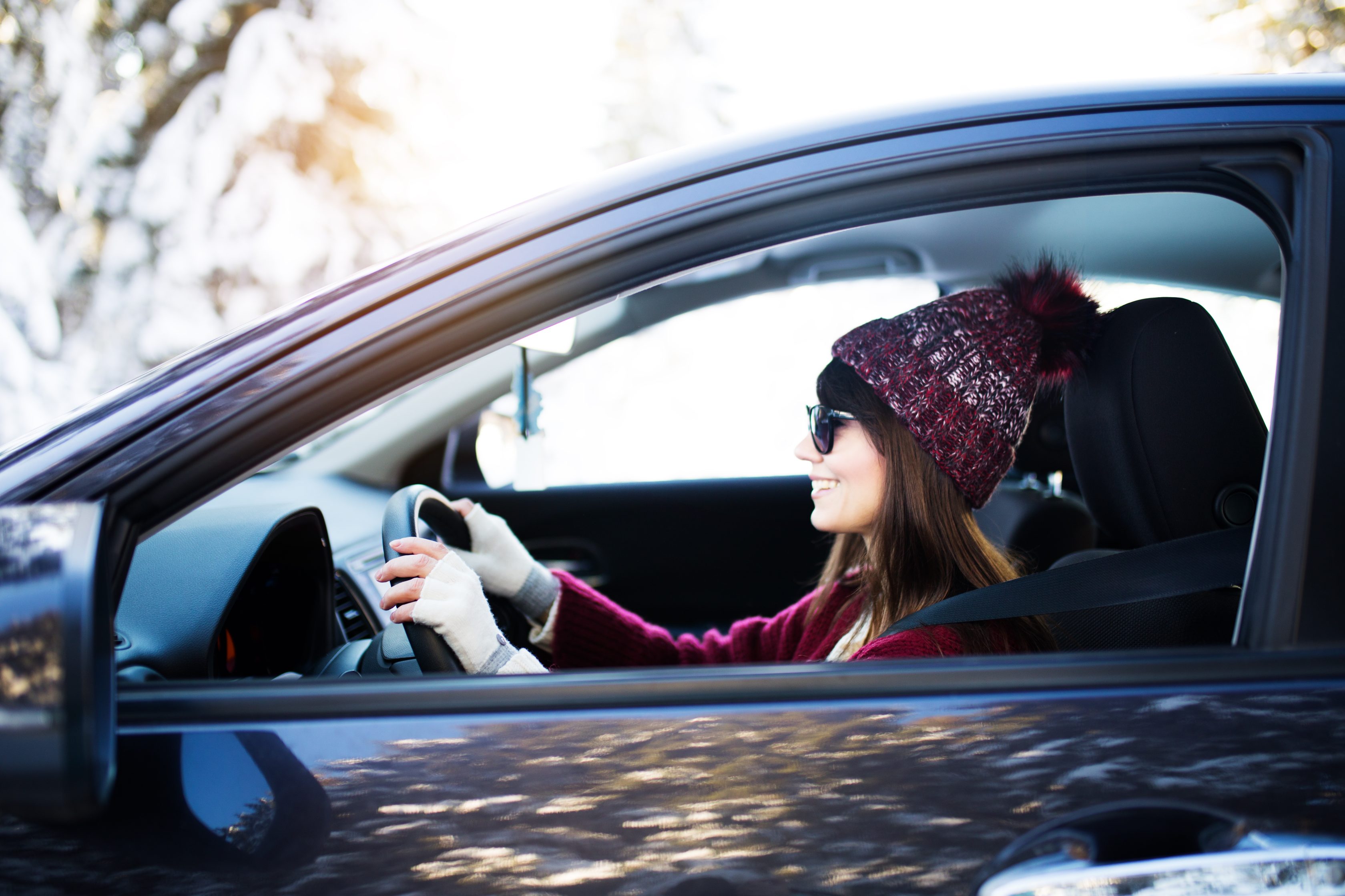 girl driving