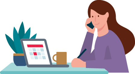 man pointing at tablet